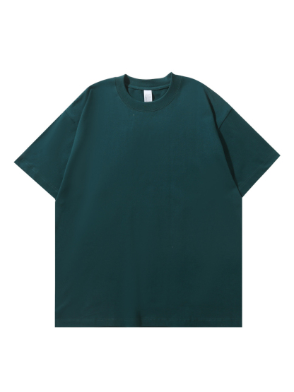 Basic Short-sleeved Cotton T-shirt