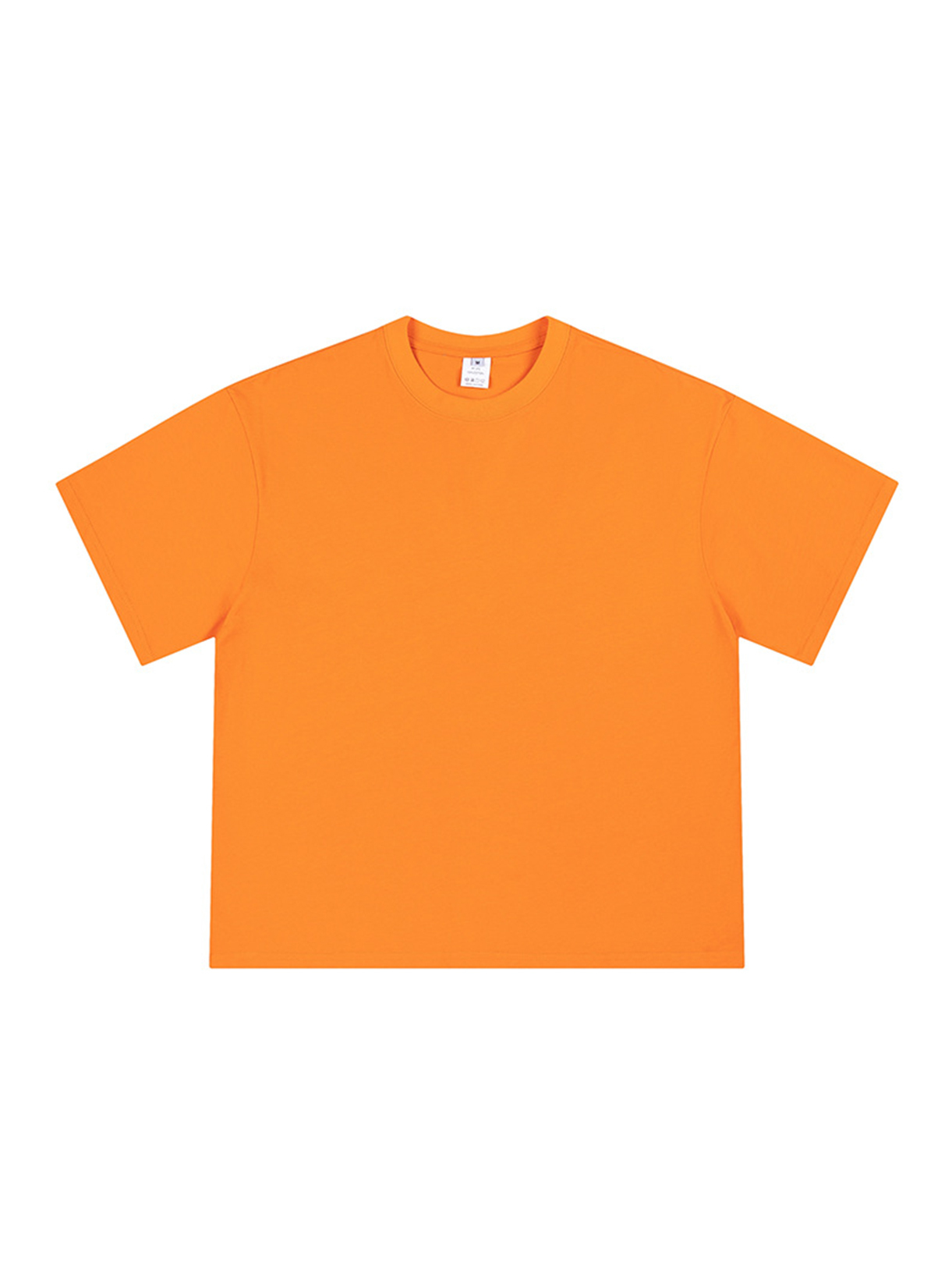 We Don't Play Printed Loose Cropped Tops Short-sleeved Cotton T-shirt