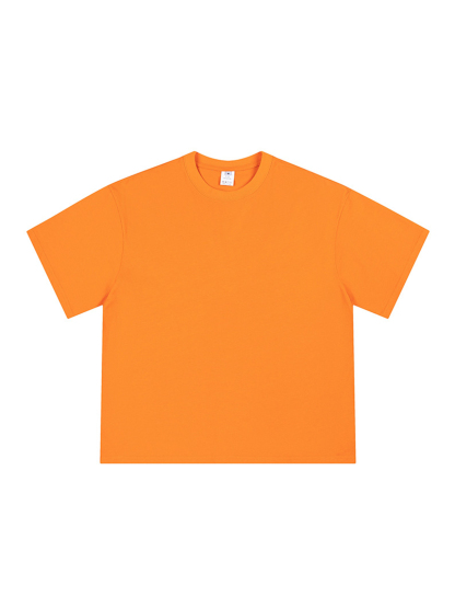 We Don't Play Printed Loose Cropped Tops Short-sleeved Cotton T-shirt