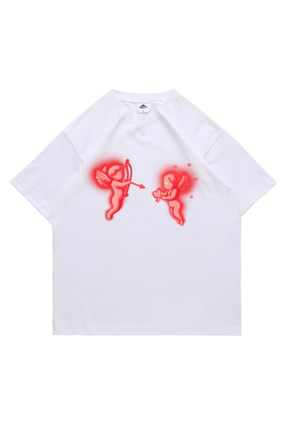 God's Love Is Broken Printed Short-sleeved Cotton T-shirt