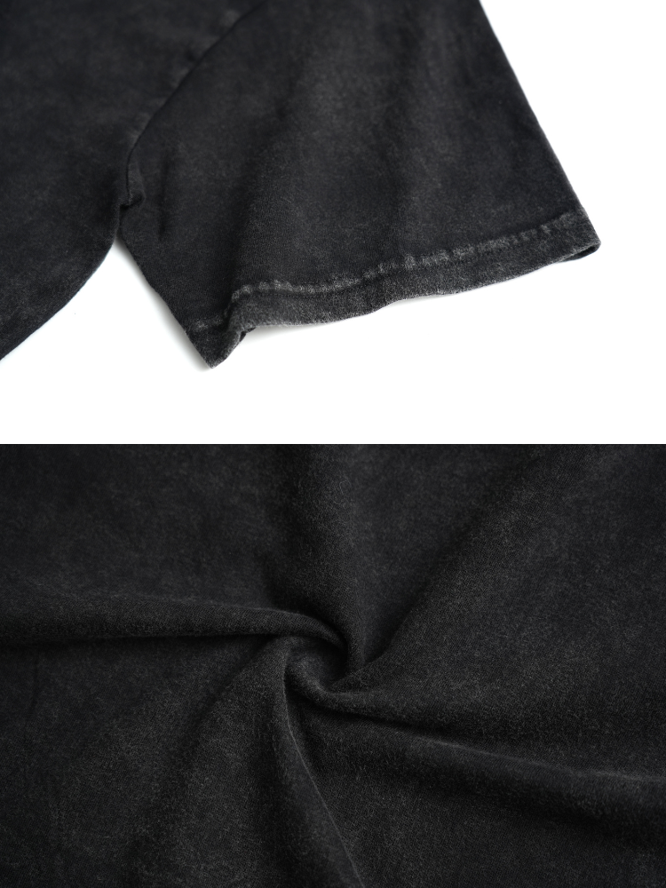 Distressed Skeleton Print Hip-Hop Streetwear T-Shirt