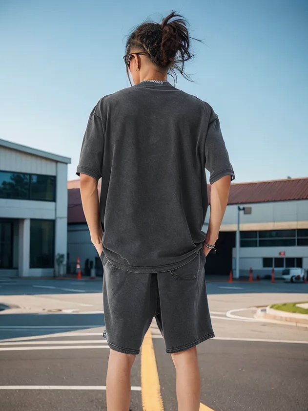 Vgplay Rabbit Printed Short-sleeved Cotton T-shirt