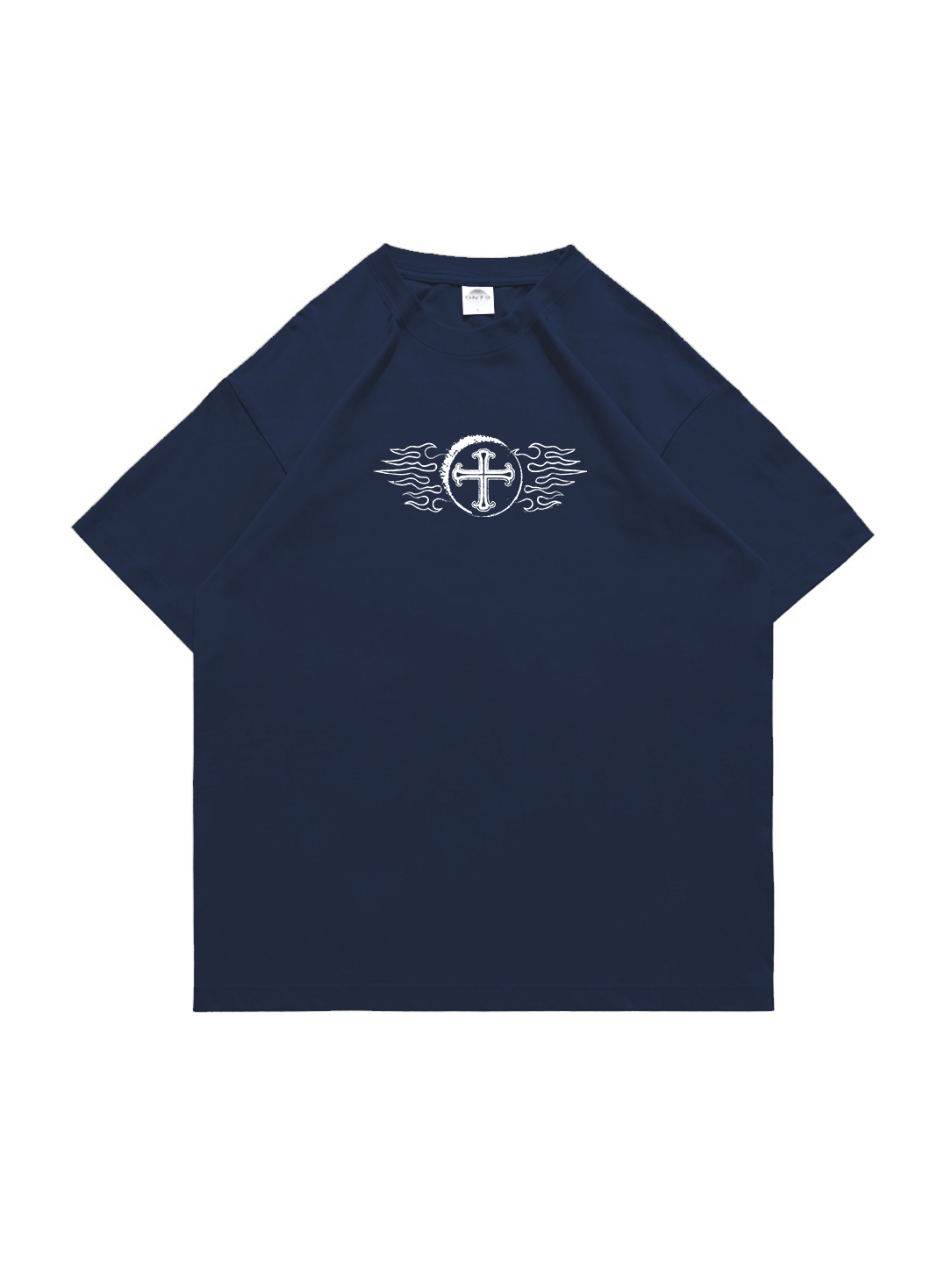 Faith Above All Printed Short-sleeved Cotton T-shirt