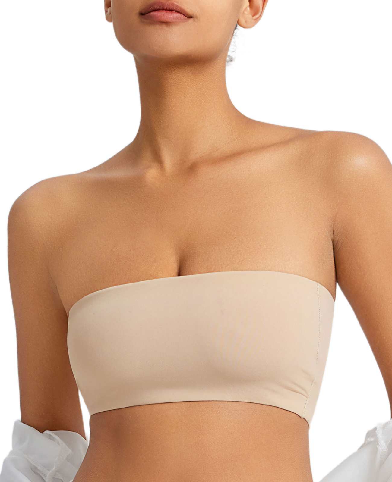 Skeleton Ship Print Tube Top