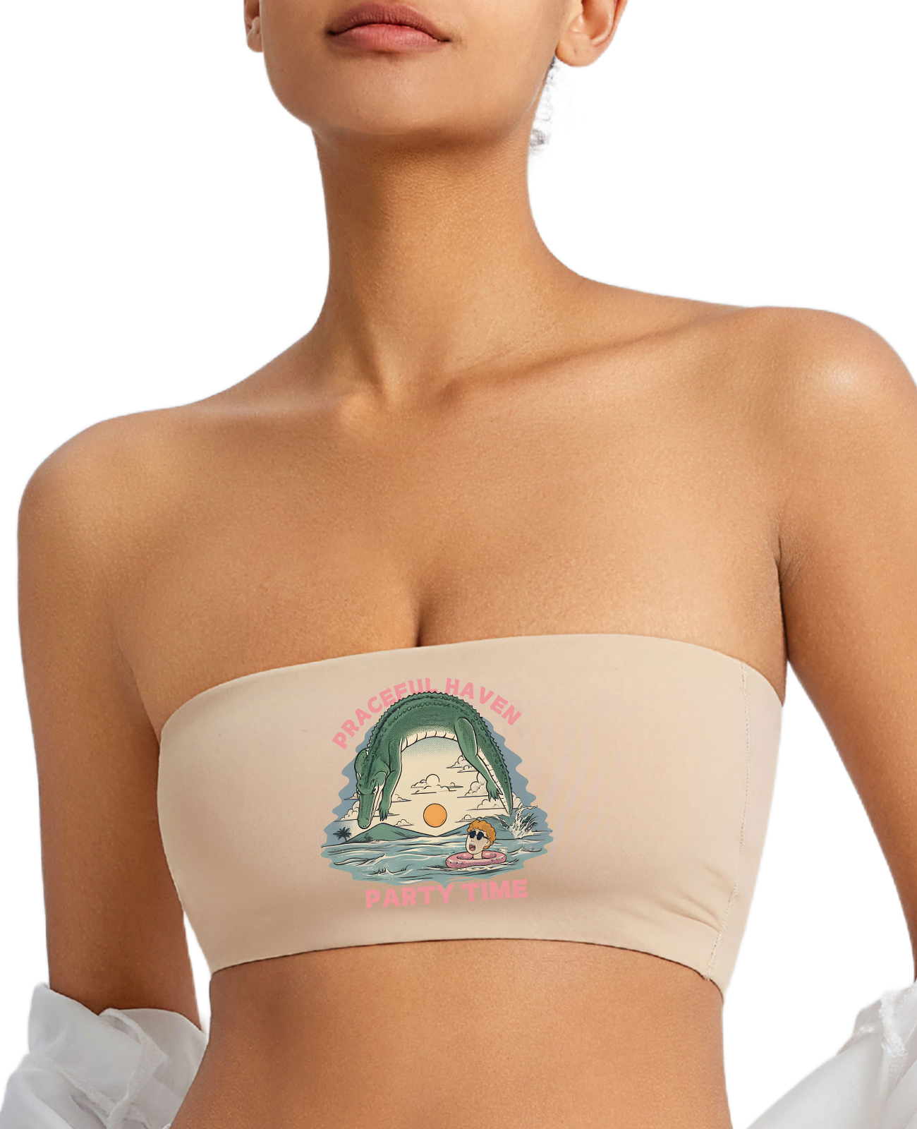 Part Time Print Tube Top