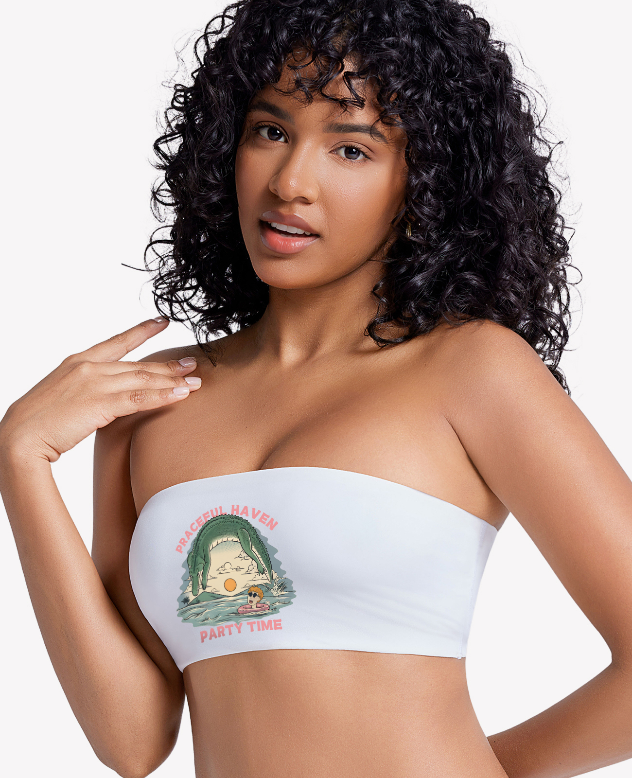 Part Time Print Tube Top