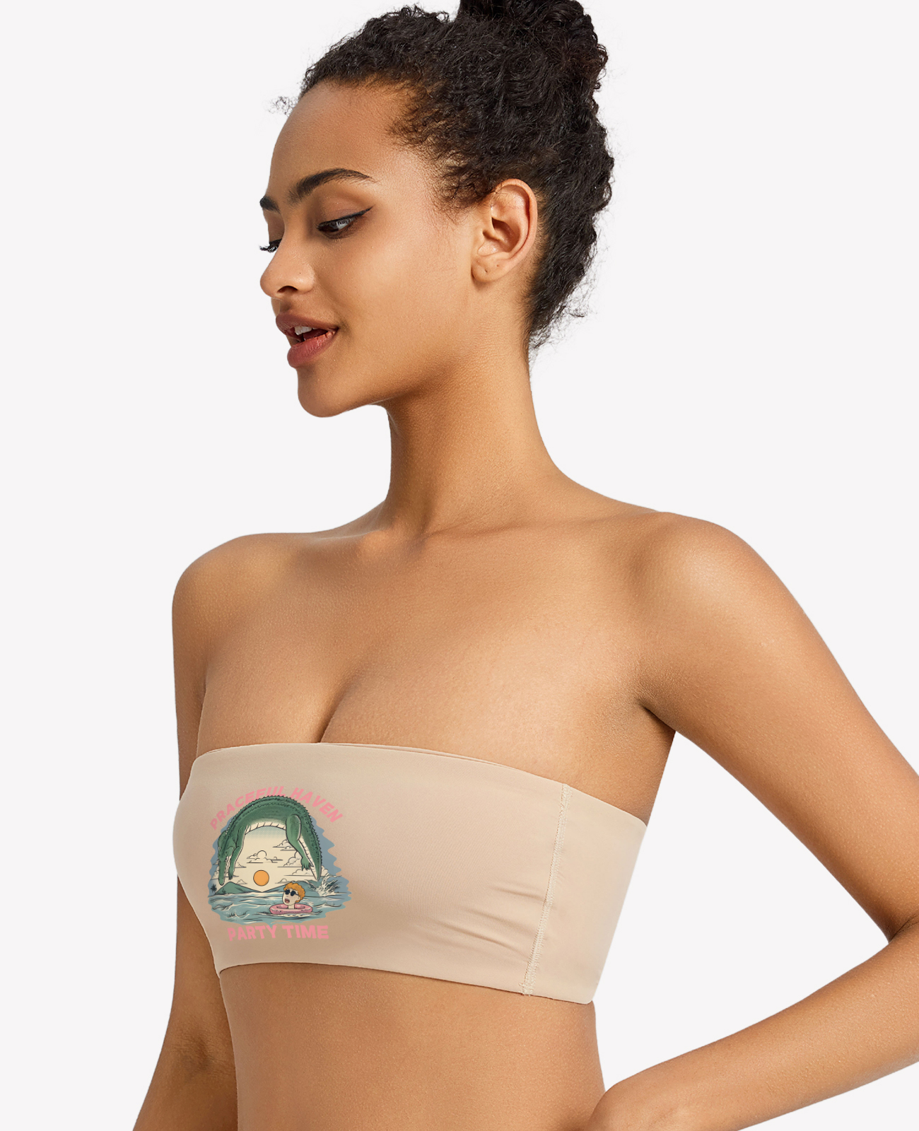 Part Time Print Tube Top