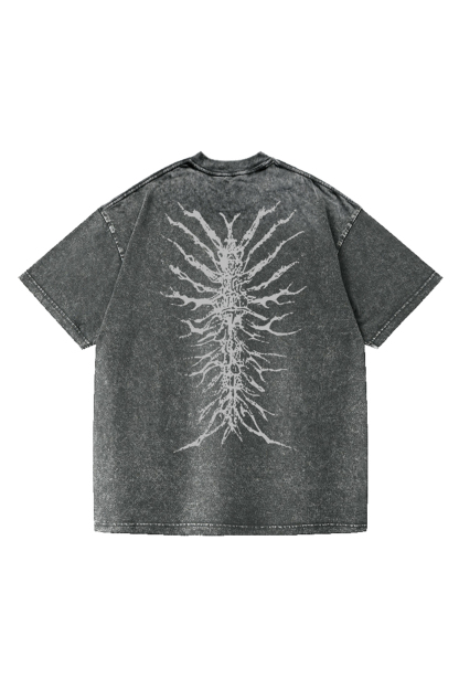 Dark Ghoul Printed Short-sleeved Cotton T-shirt