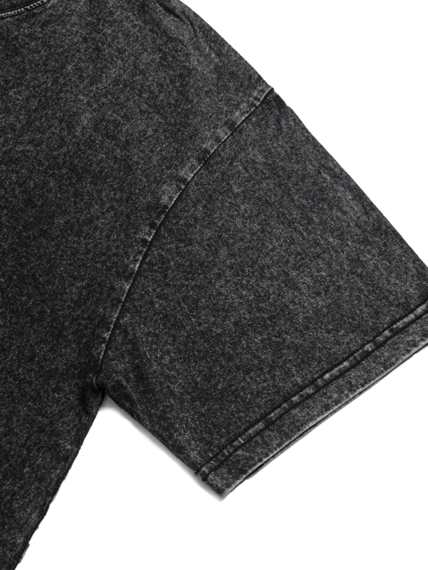 Panda Printed Short-sleeved Washed Cotton T-shirt