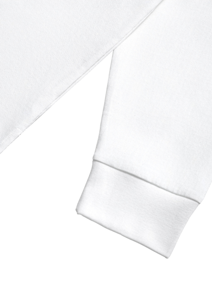 Protect The Bag Print Long-sleeved Cotton T-shirt