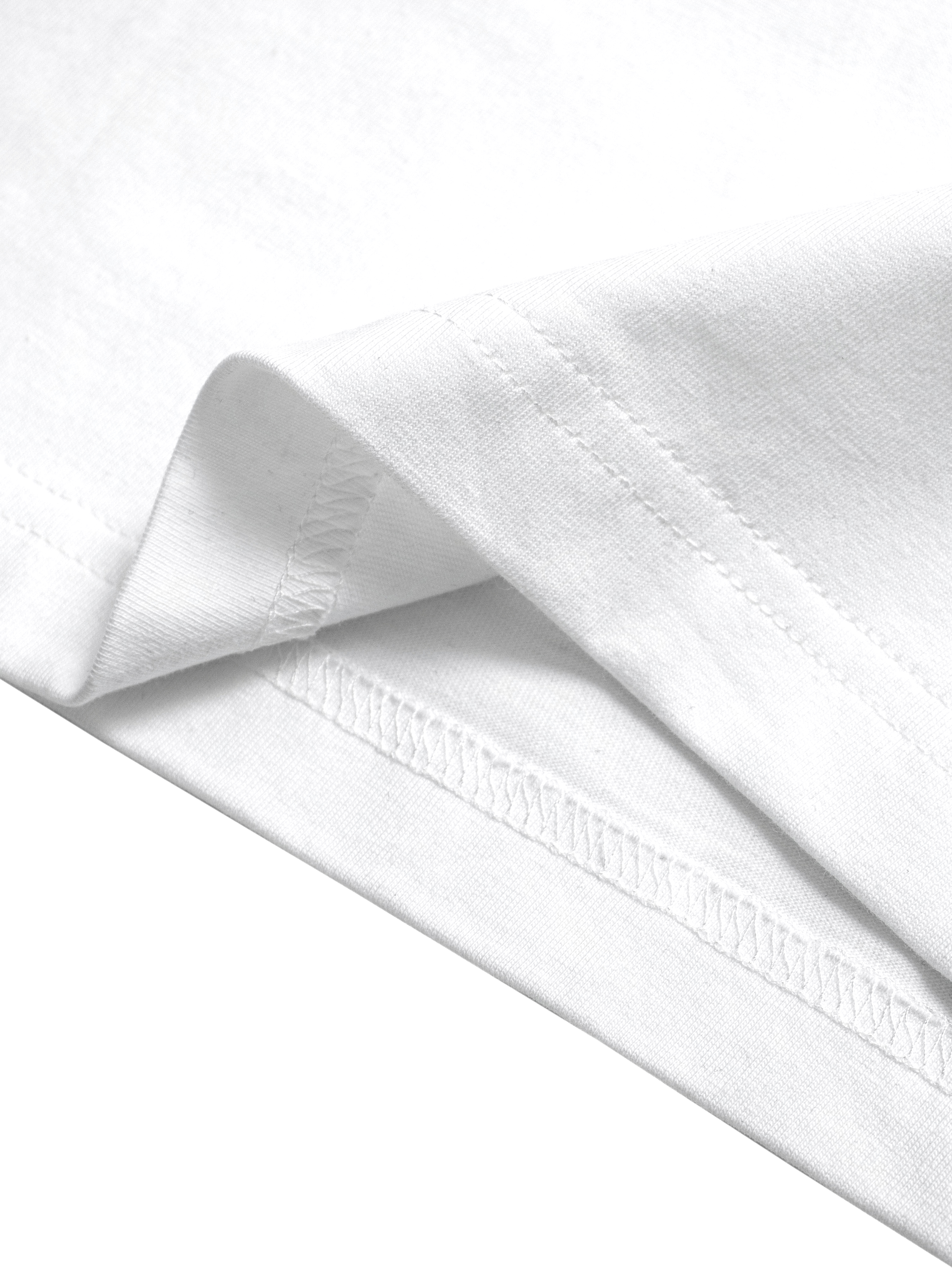 Protect The Bag Print Long-sleeved Cotton T-shirt