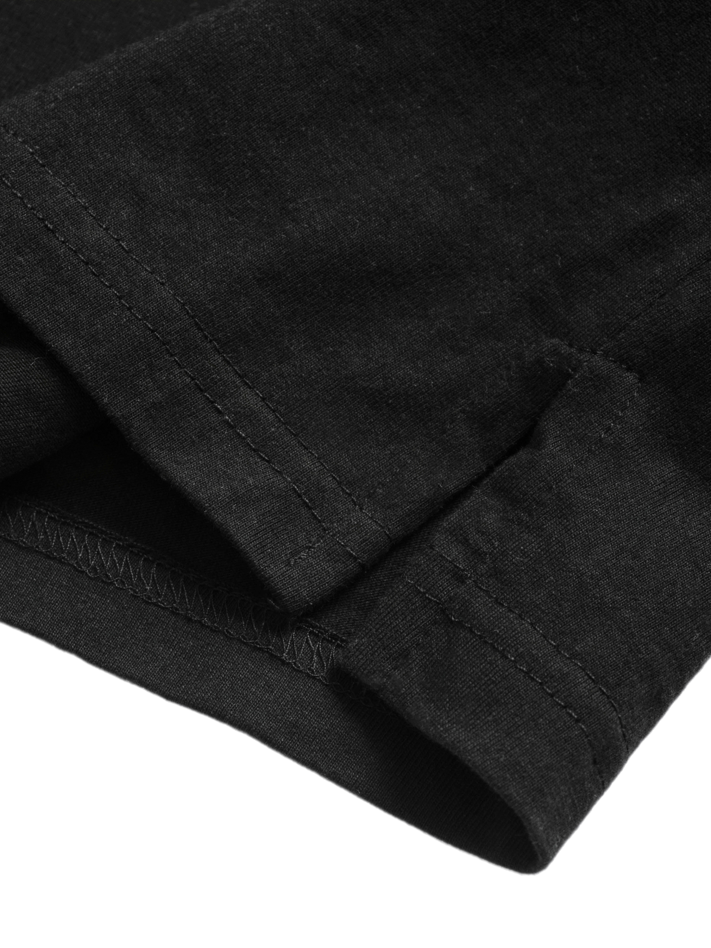 Skull Print Long-sleeved Cotton T-shirt