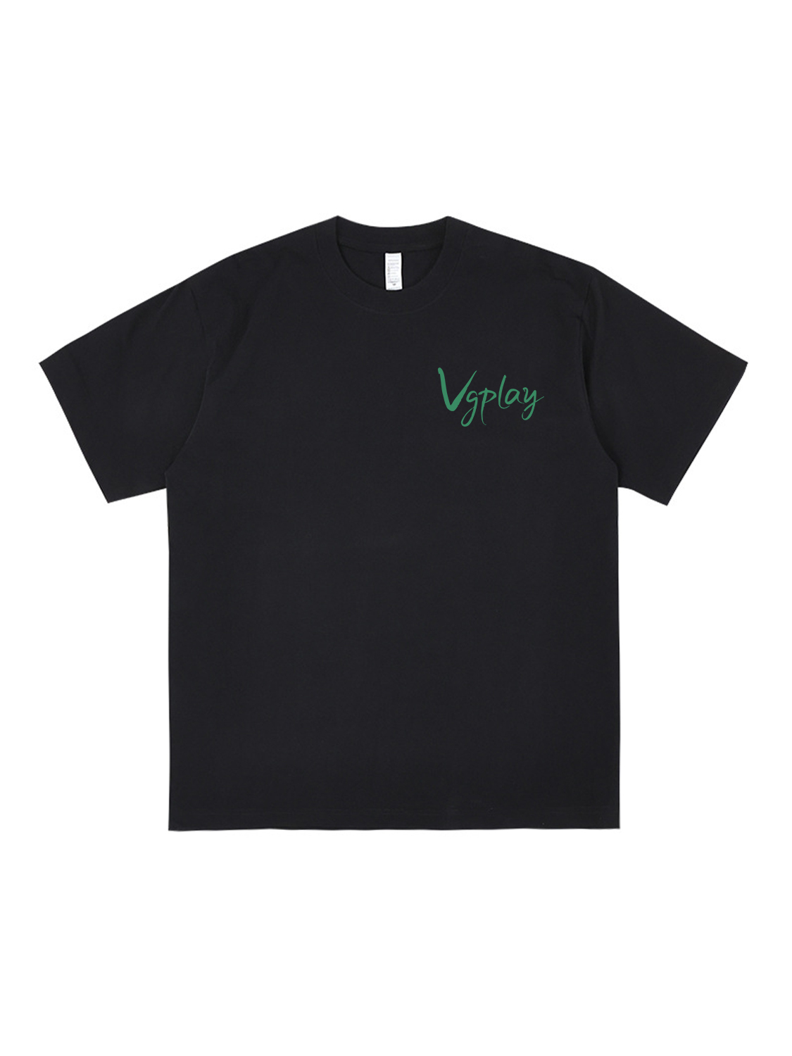 Vgplay Island Printed Short-sleeved Cotton T-shirt