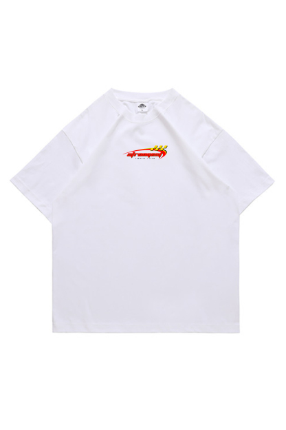 Oracle Racing Printed Short-sleeved Cotton T-shirt