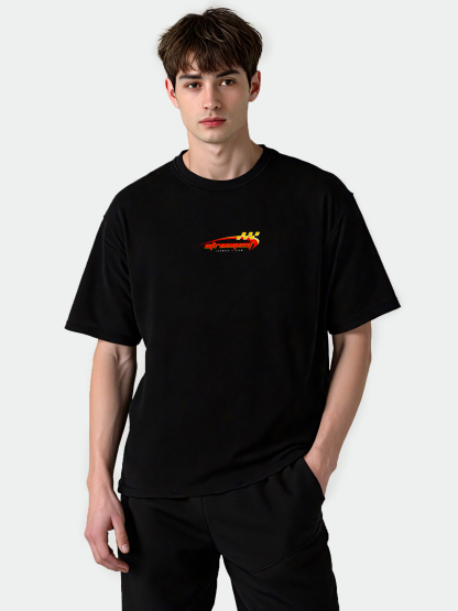 Oracle Racing Printed Short-sleeved Cotton T-shirt