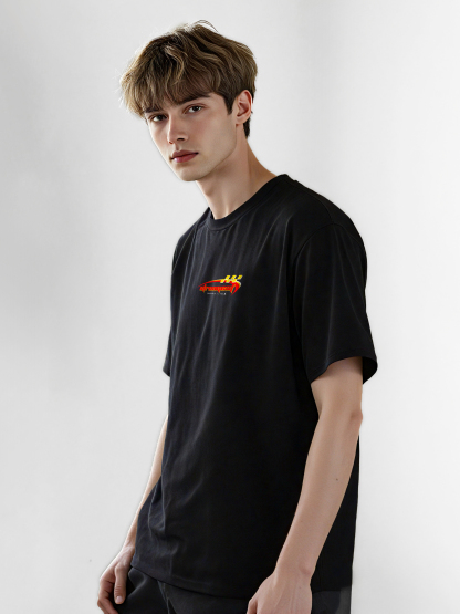 Oracle Racing Printed Short-sleeved Cotton T-shirt