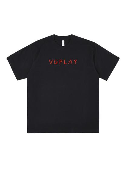 Rainbow Stars Printed Short-sleeved Cotton T-shirt