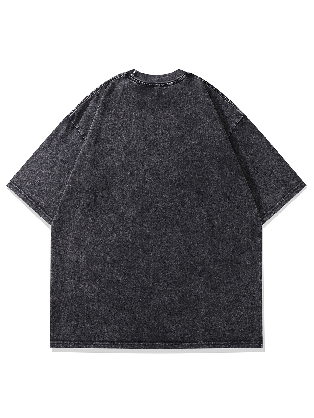 Distressed Skeleton Print Hip-Hop Streetwear T-Shirt