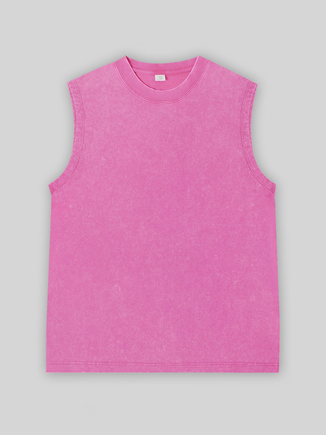Basic Washed Cotton Tank Top