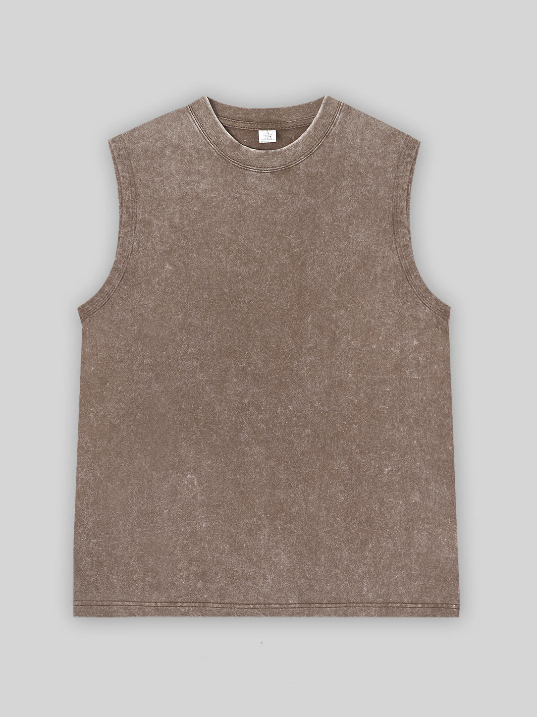Basic Washed Cotton Tank Top