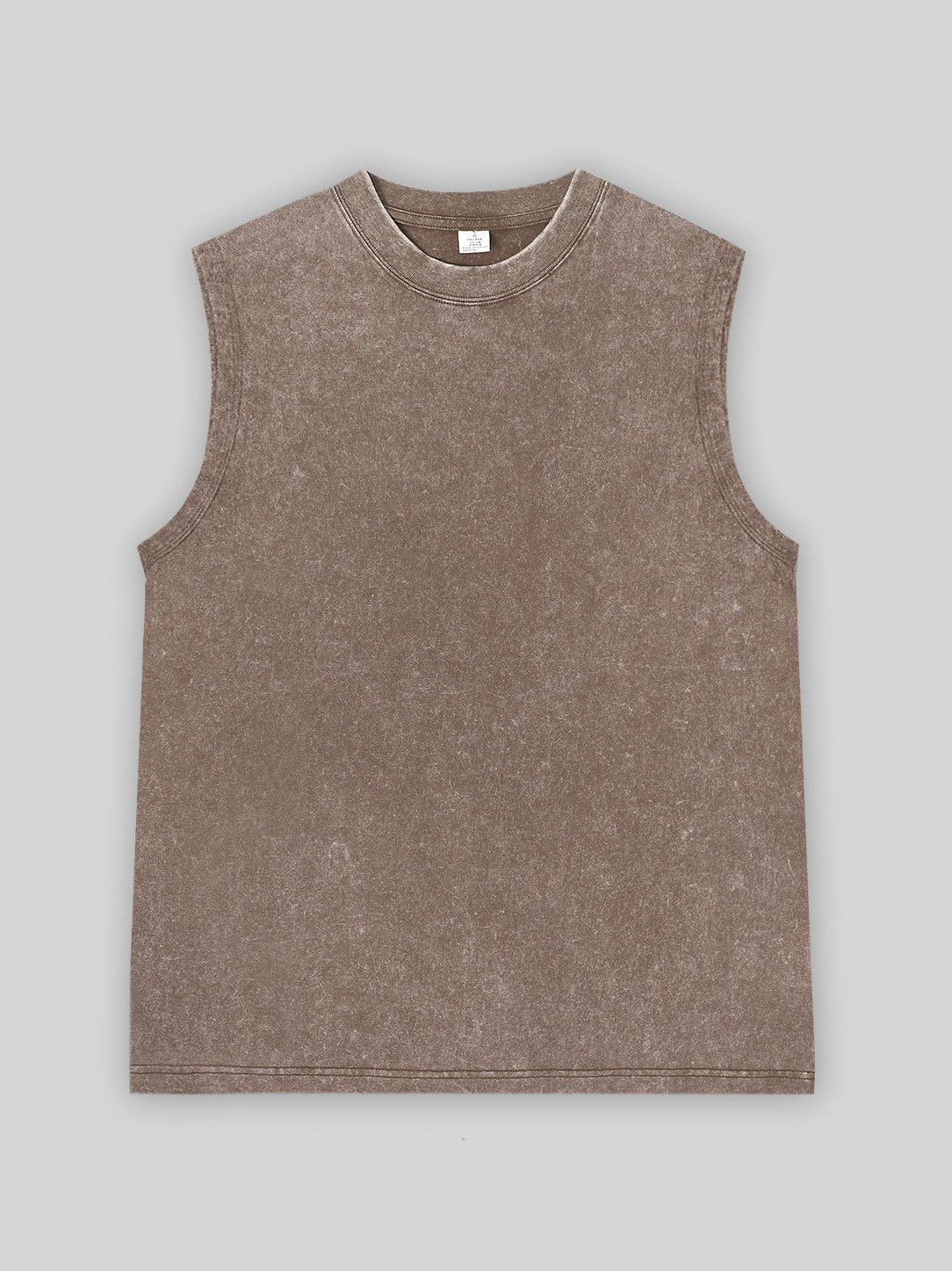 Basic Washed Cotton Tank Top