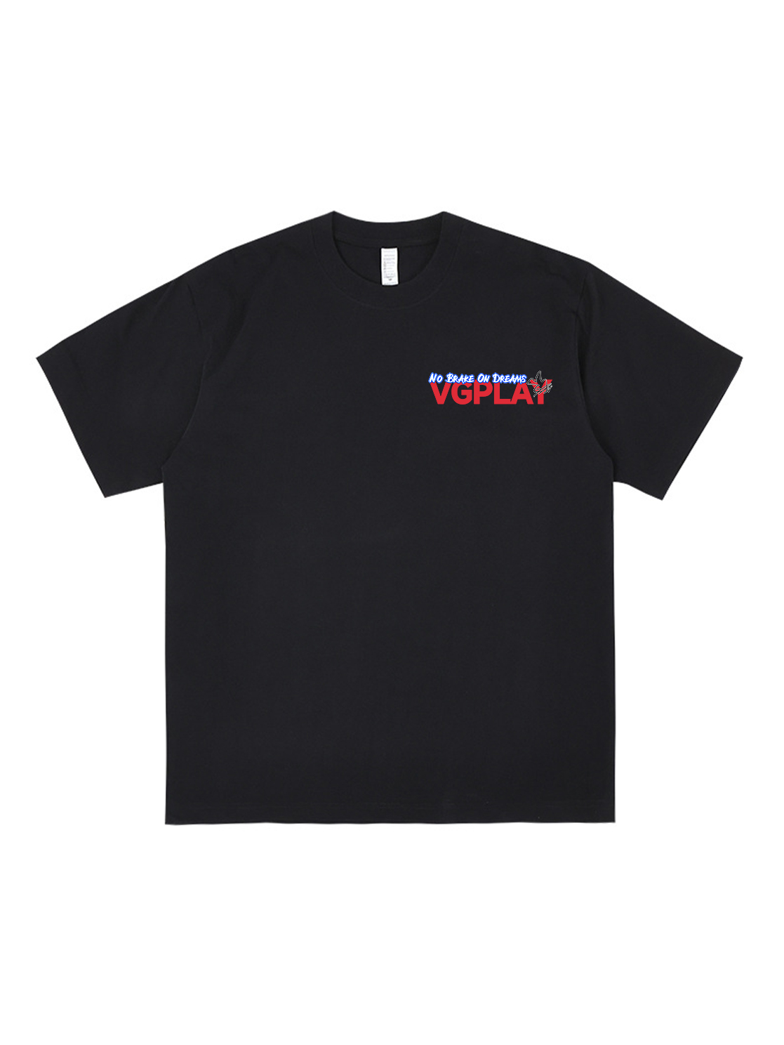 No Break On Dream Printed Short-sleeved Cotton T-shirt