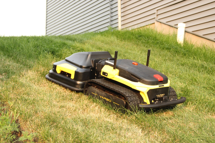 Yarbo Lawn Mower on Slope