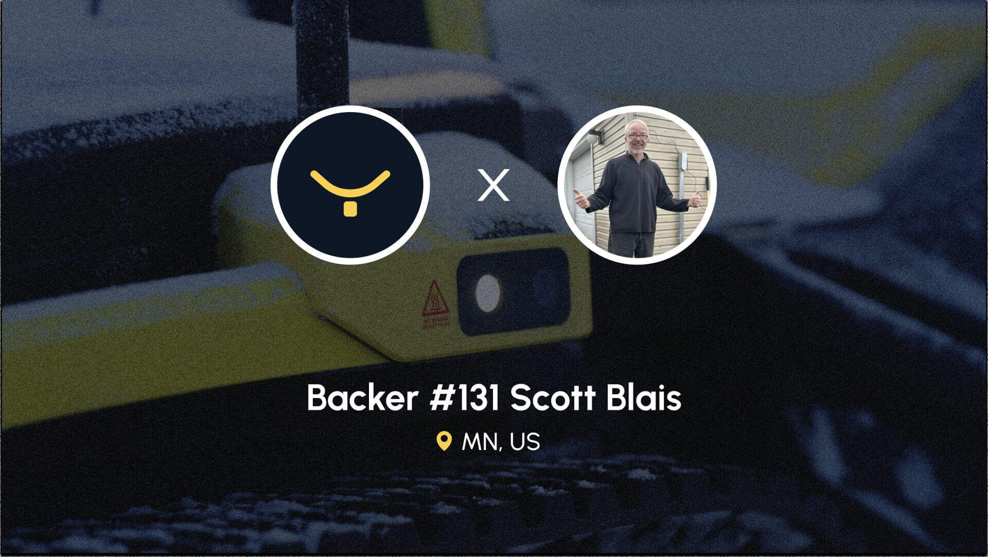 Yarbo Moments: Backer #131 Scott Blais