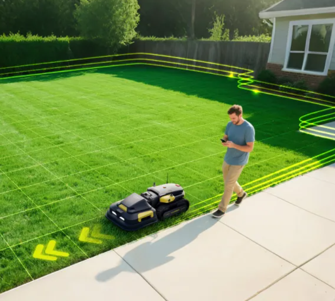 Yarbo Lawn Mower mapping 
