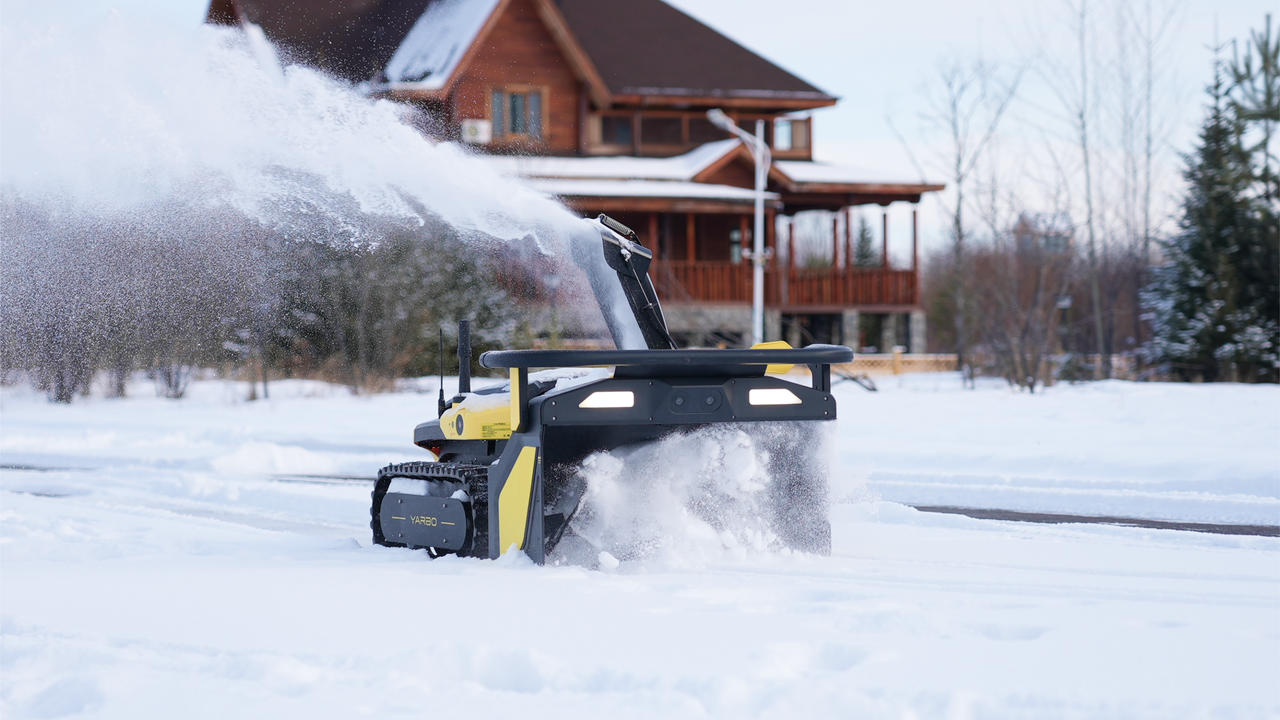 yarbo snow blower working 