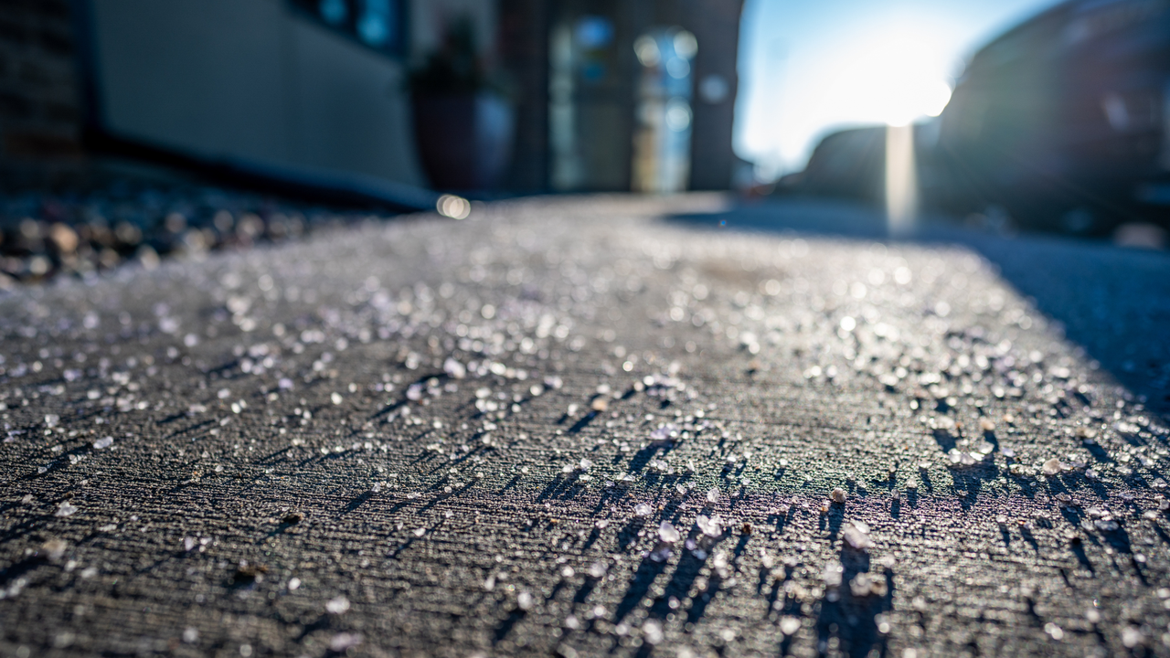 Muddy, unstable surfaces on gravel driveways