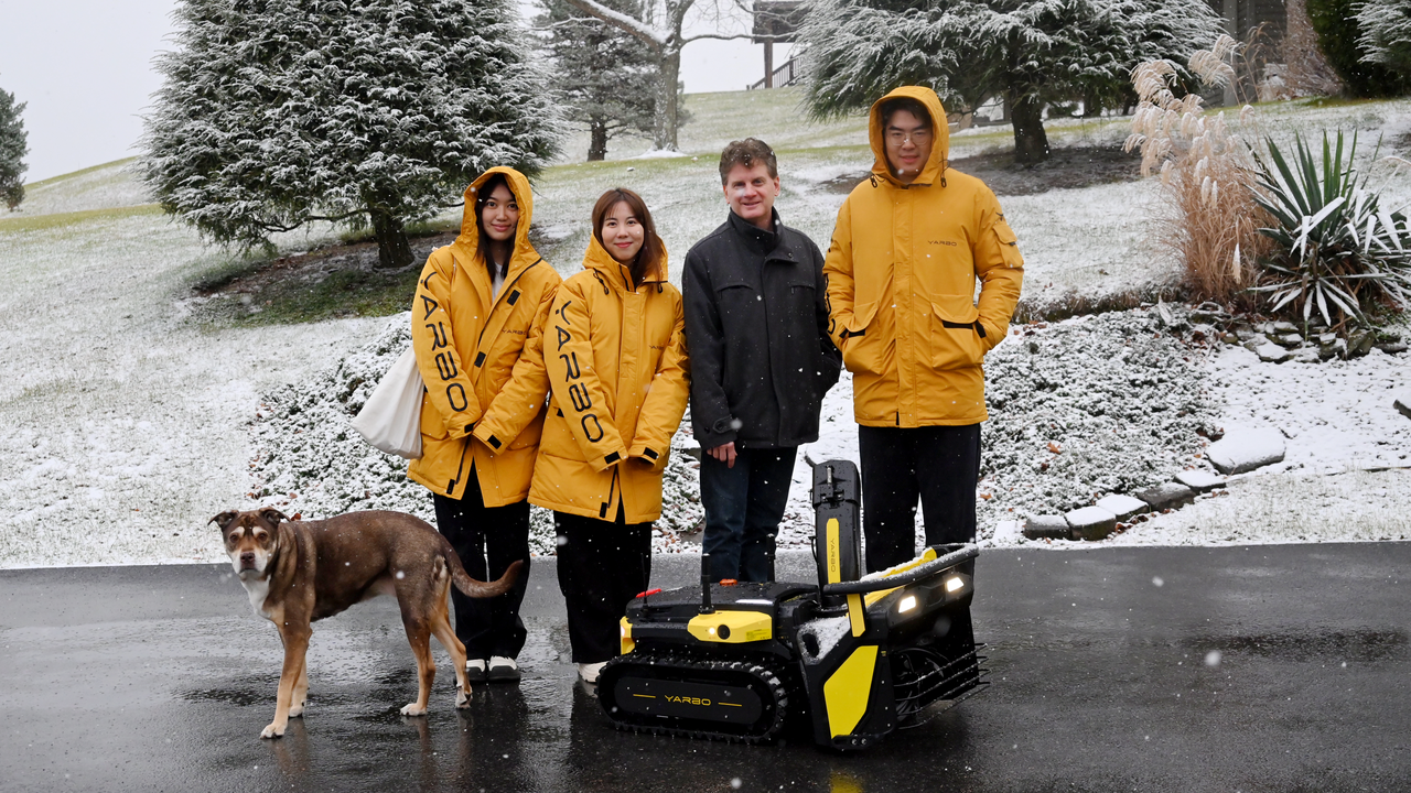 Jim Macdonald and Yarbo team