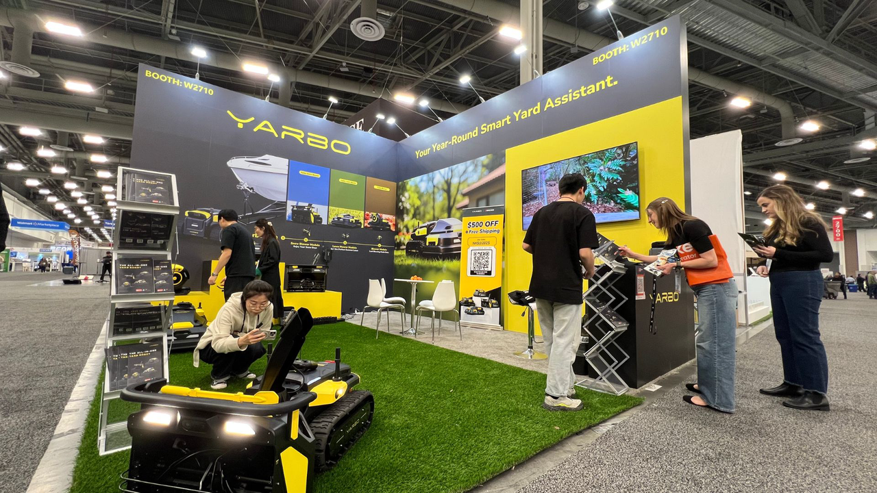 Yarbo Booth at NHS Las Vegas