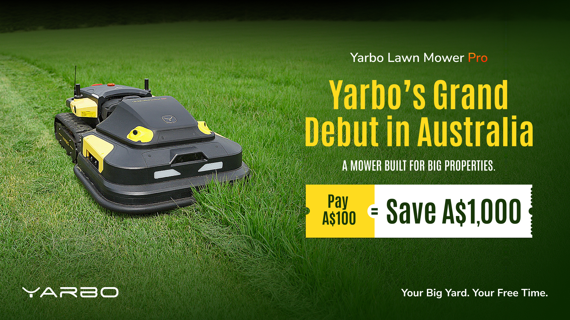 lawn mower robot australia