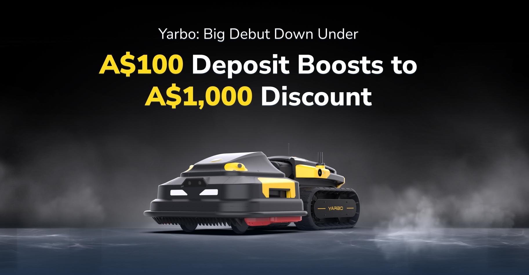 robot lawn mower australia