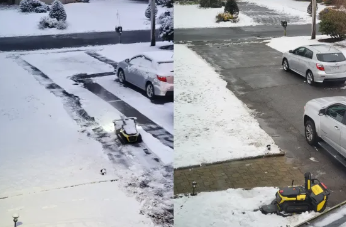 Yarbo snow blower user images 