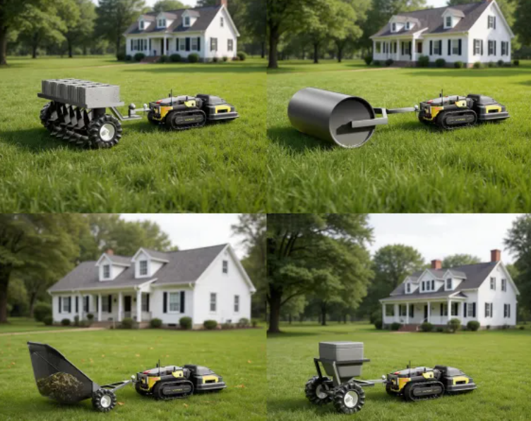 Yarbo other lawn care attachments