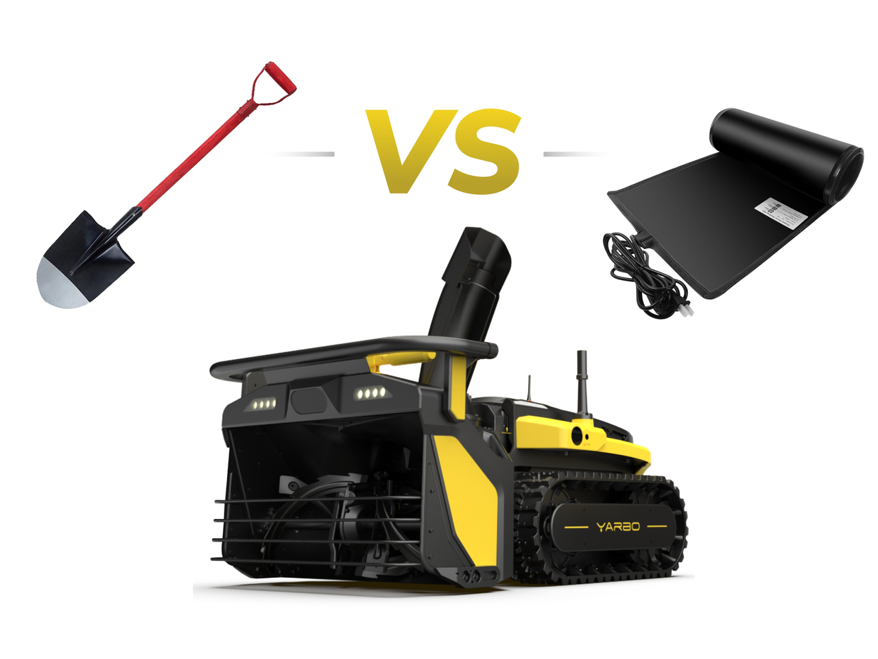  Traditional Snow Blowers vs Robotic Snow Blowers