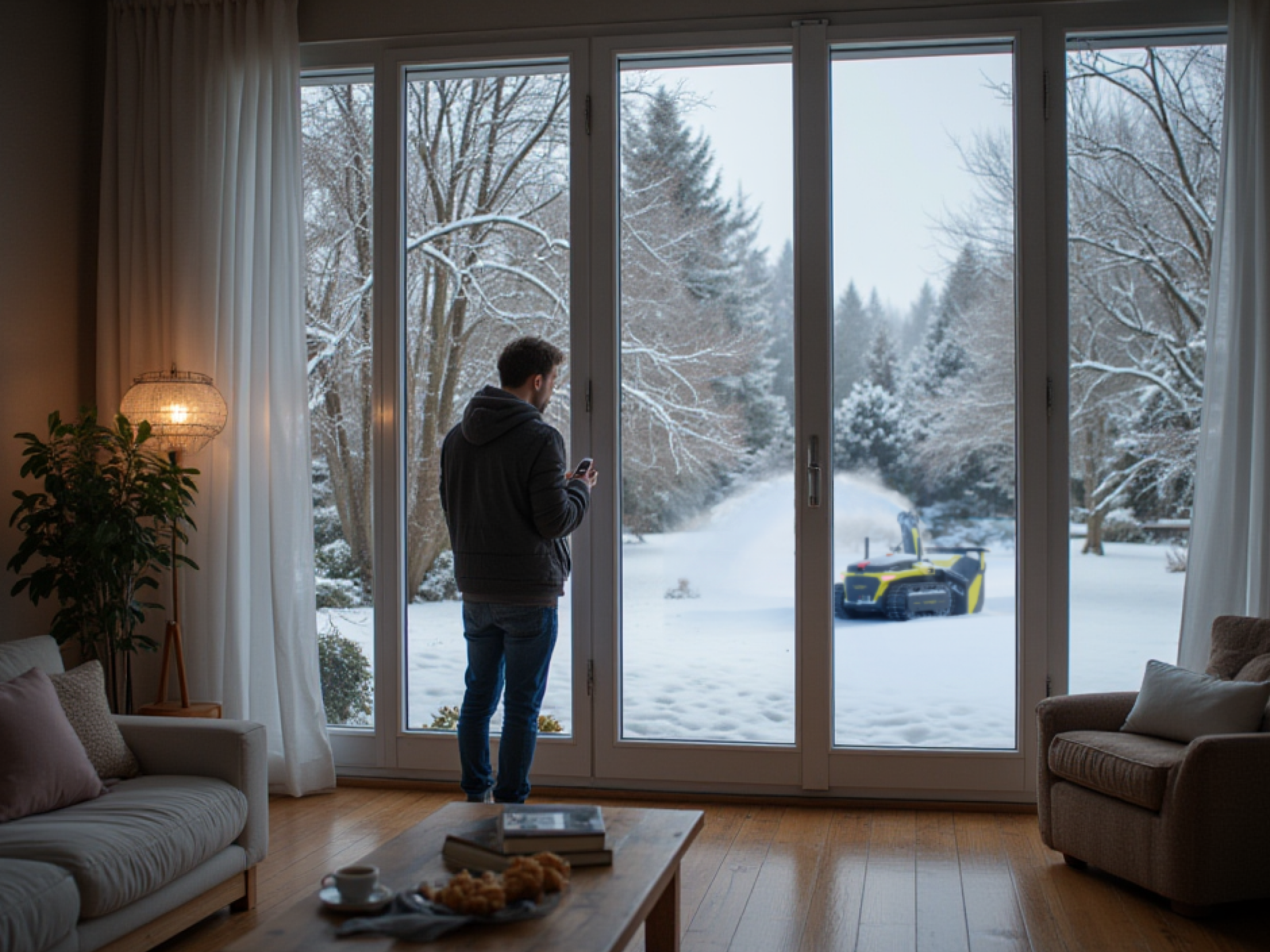 why invest in a automatic robot snow blower