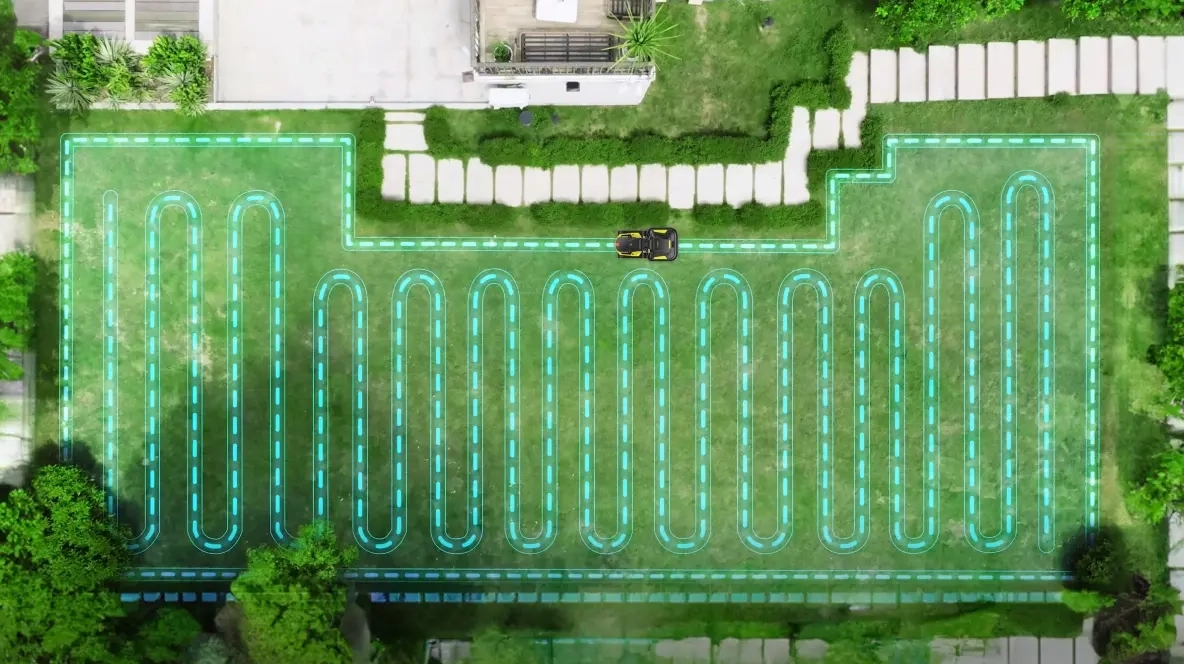 Boundary guide wire for robot lawnmowers