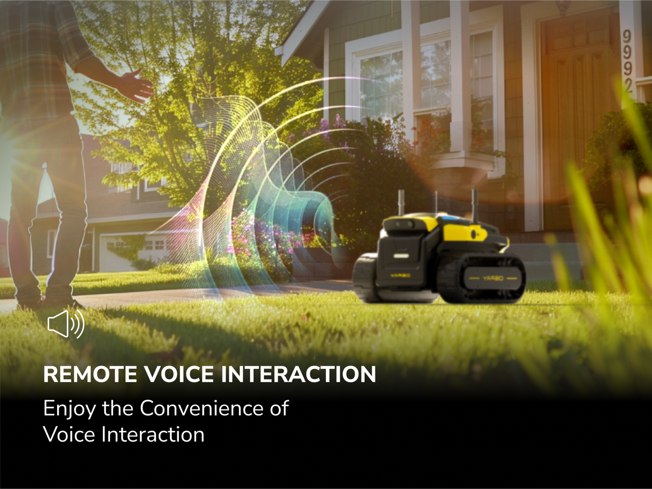 Yarbo's Remote Voice Interaction