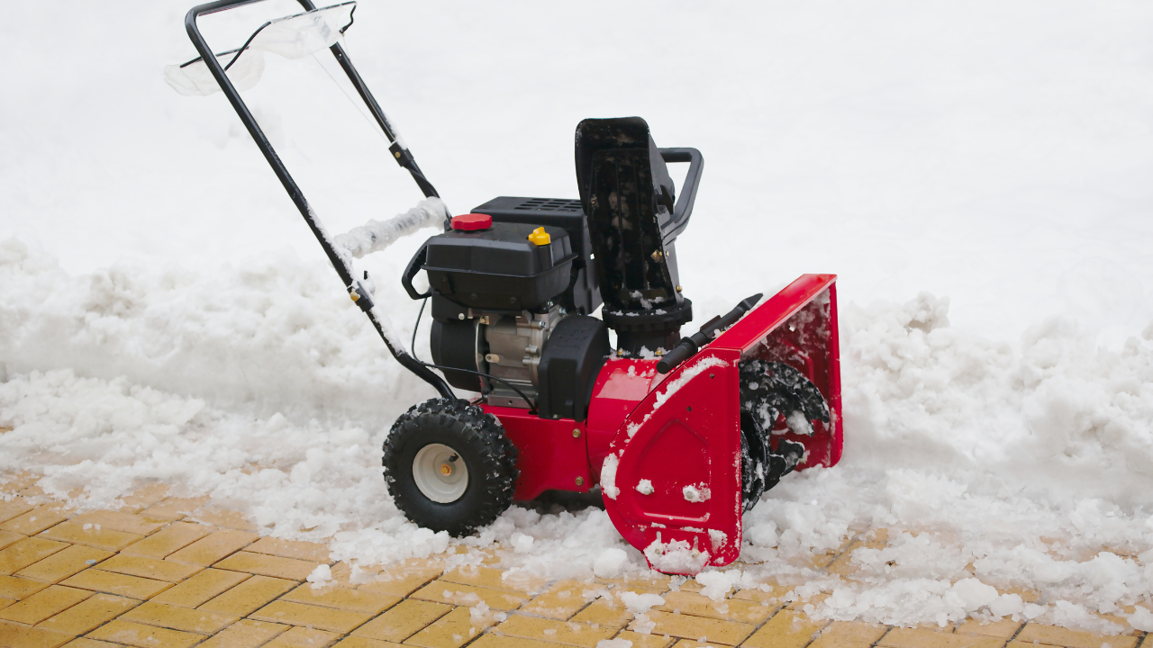 single stage snow blower 