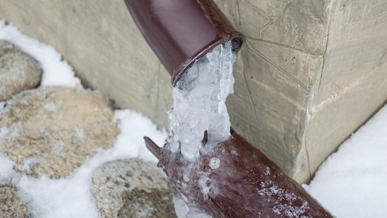 frozen pipes in winter