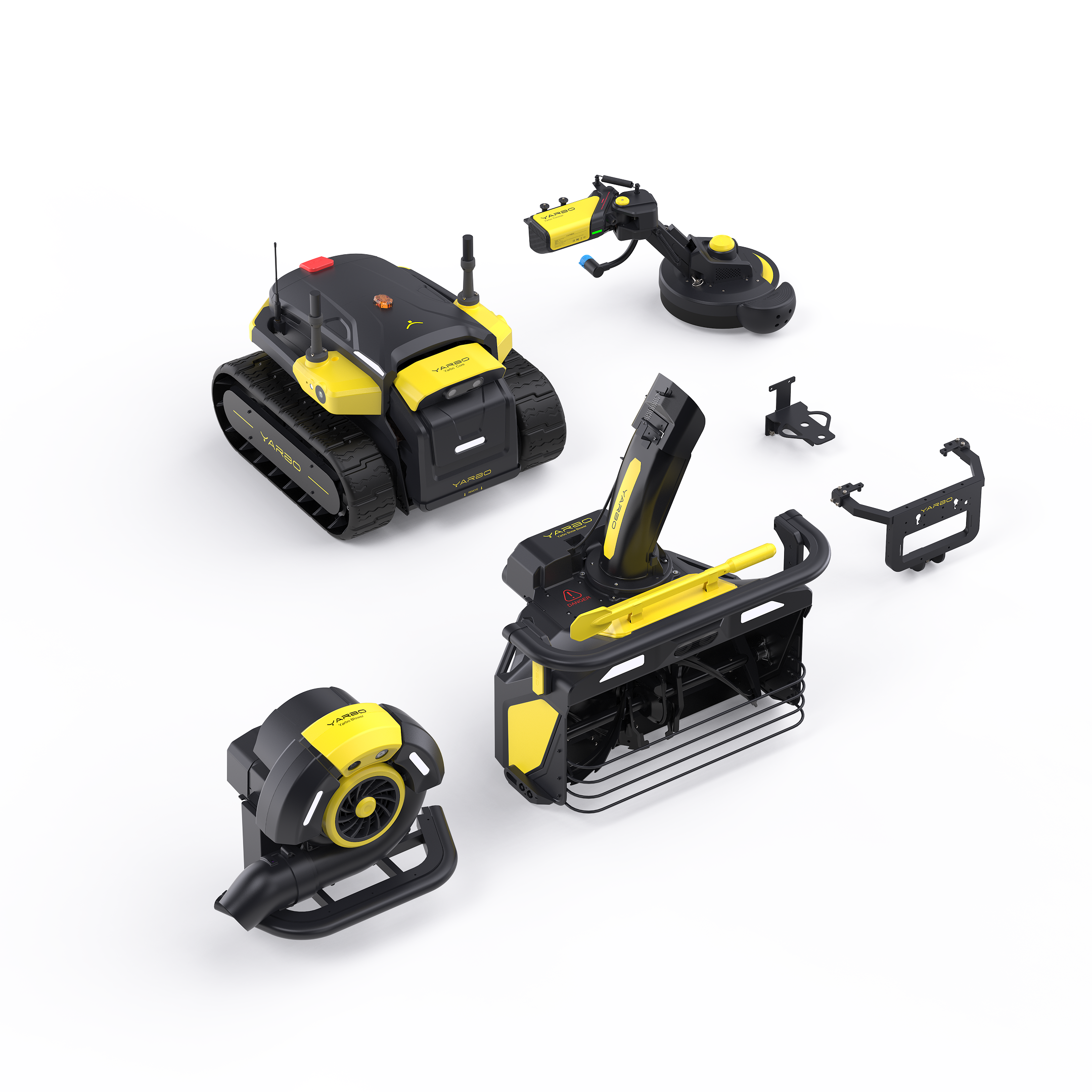 Yarbo Blower + Snow Blower + Trimmer Package