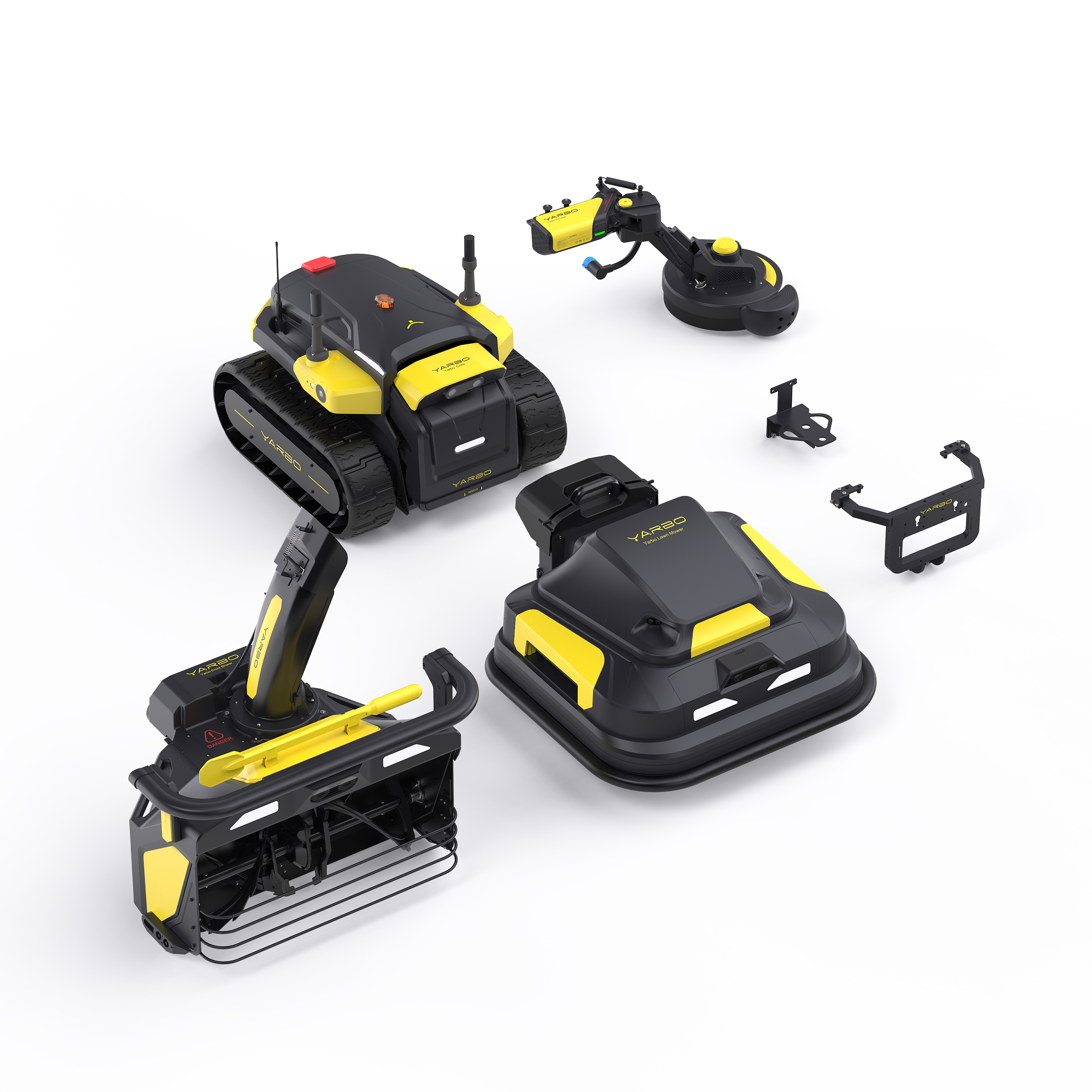 Yarbo Lawn Mower + Snow Blower + Trimmer Package