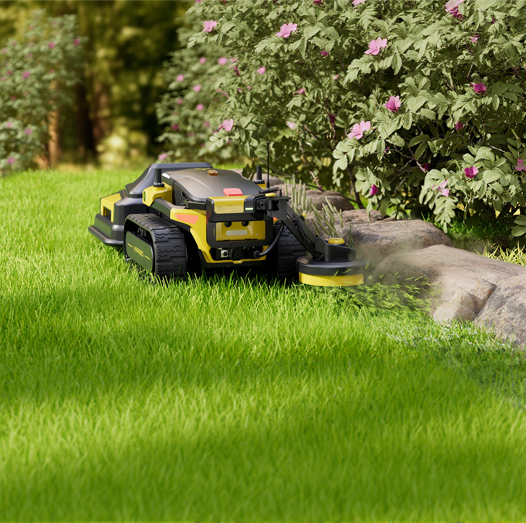 Professional edges with the new Yarbo trimmer