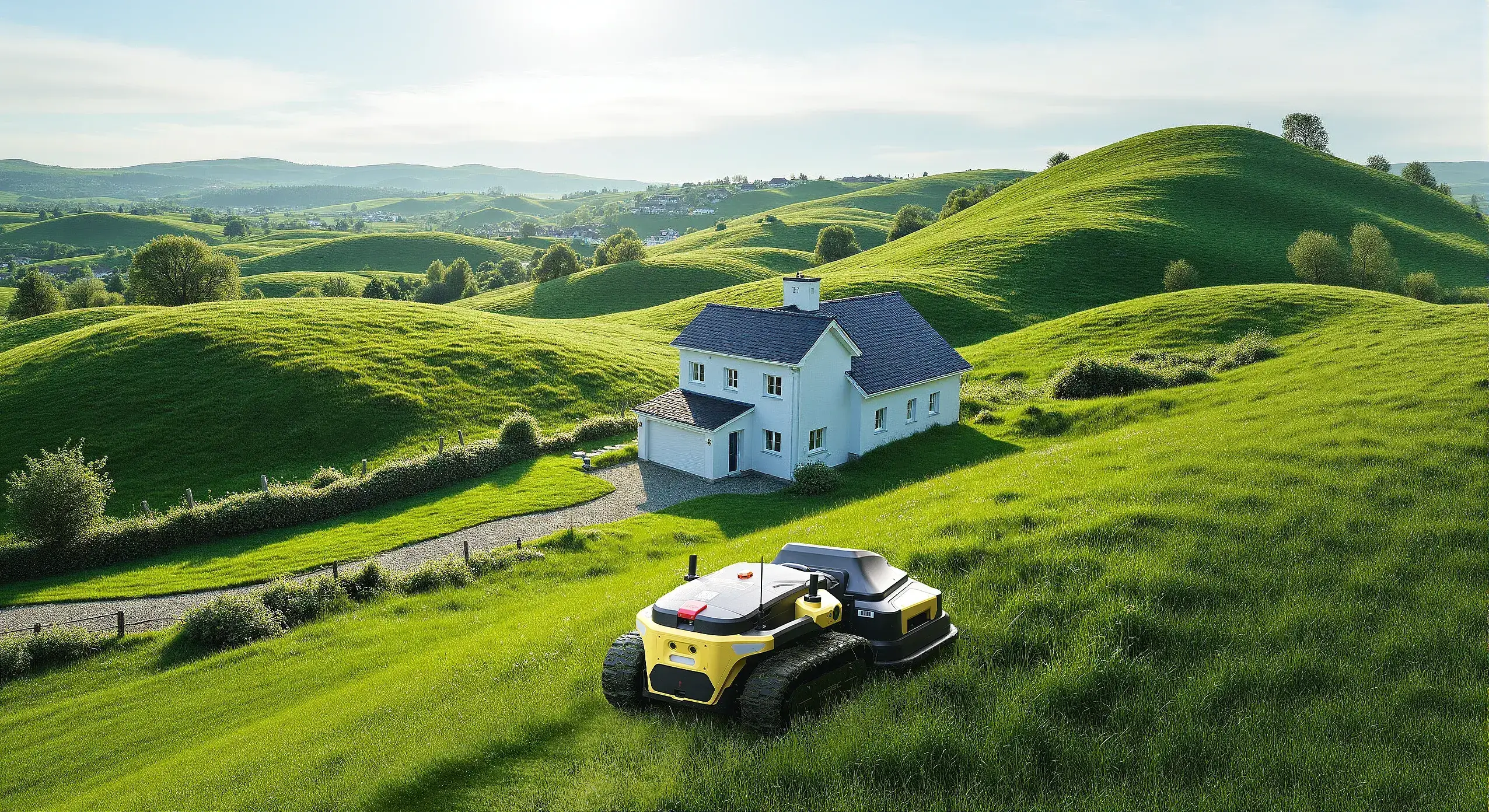 how to store robotic lawn mower