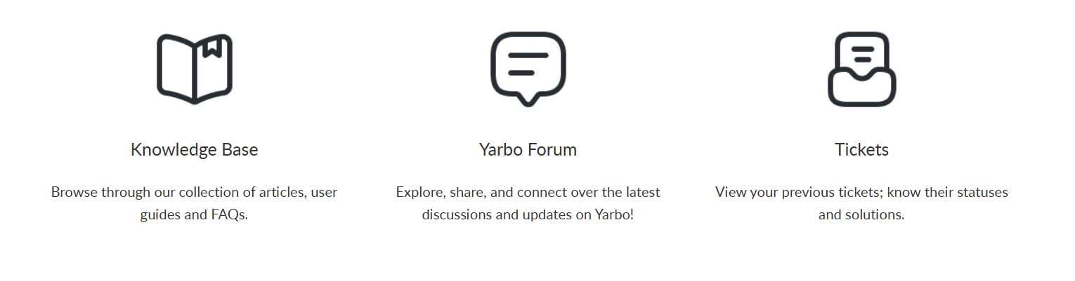 yarbo's support center 