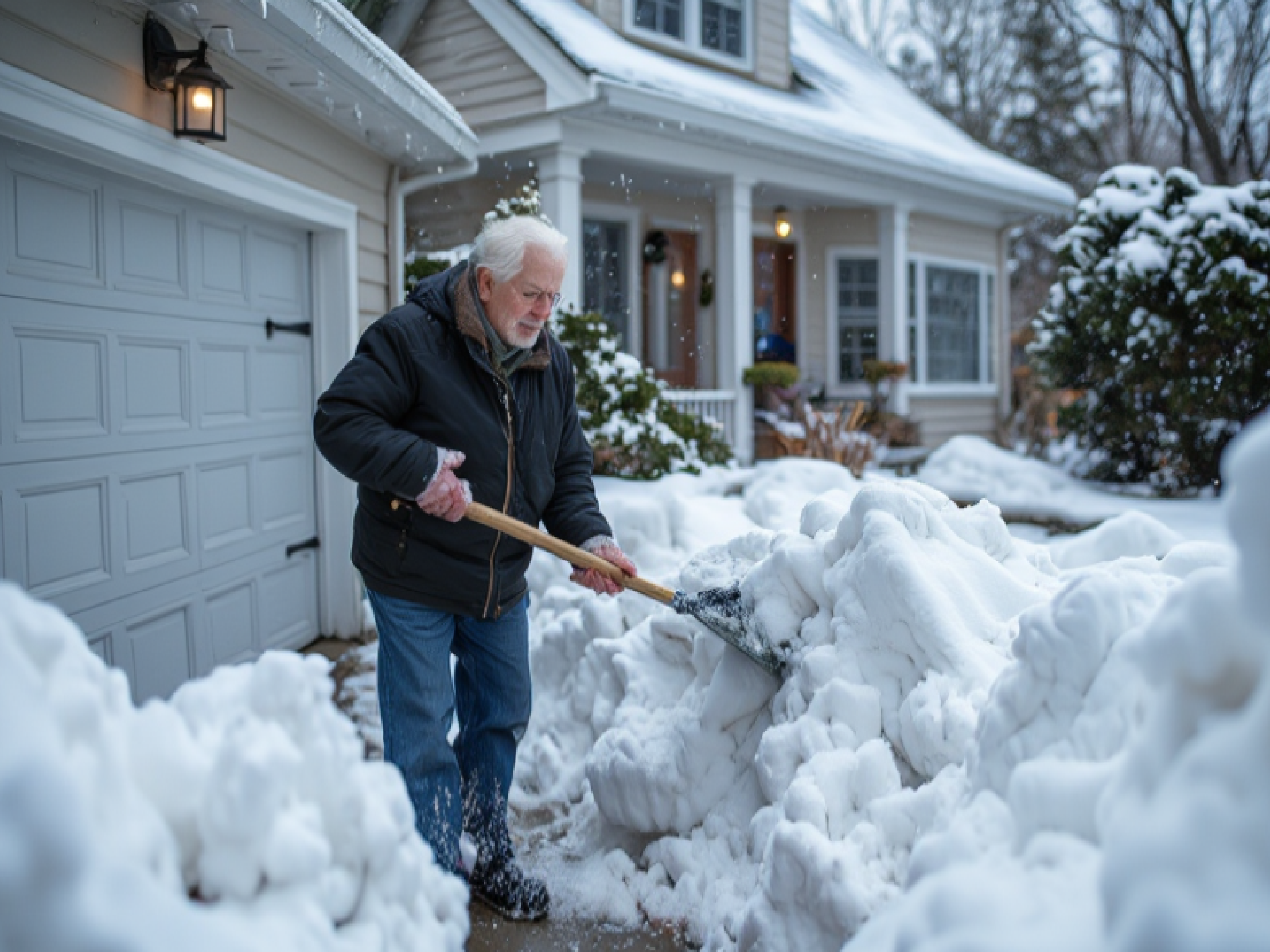 remove snow driveway