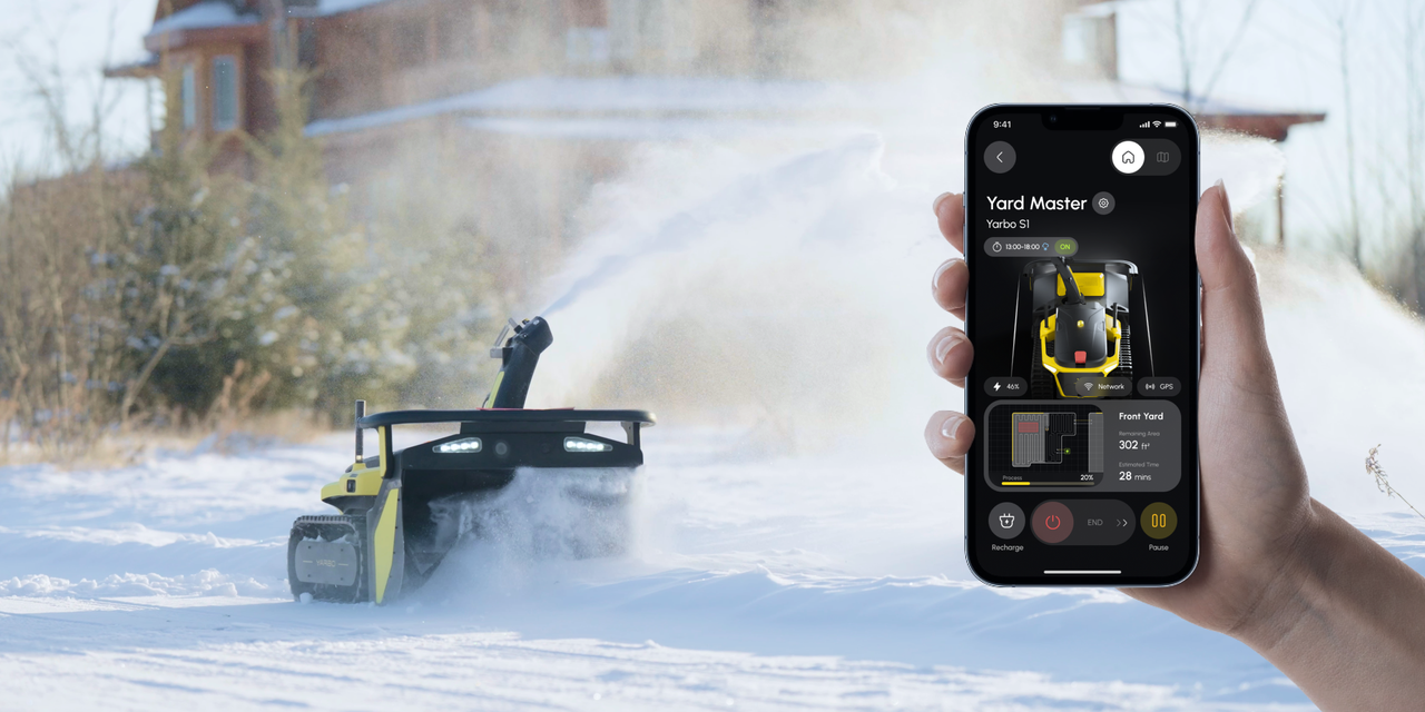 remote control snowblower